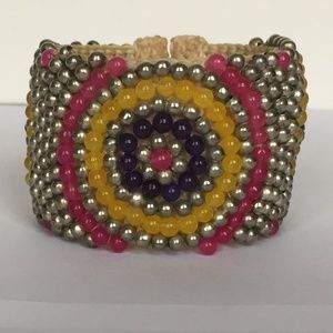 Cuff beaded Bracelet